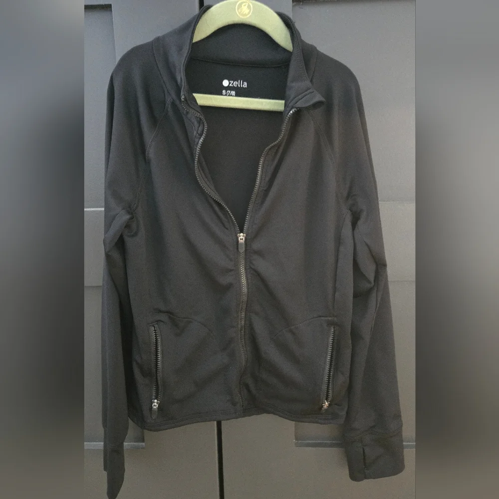 Zella Girls' Black Activewear Jacket